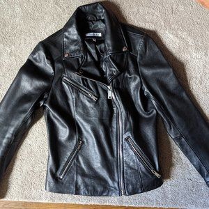 Calvin Klein Black Leather Jacket